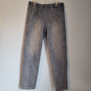 Soft Surroundings pull on jeggings/jeans B3